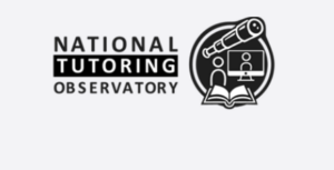 National Tutoring Observatory Logo with a telescope, book, and computer.